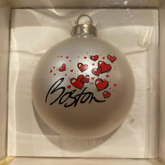 The Classic Collectors Series Other - Vintage “Boston” glass Christmas tree ornament (early 1980’s)